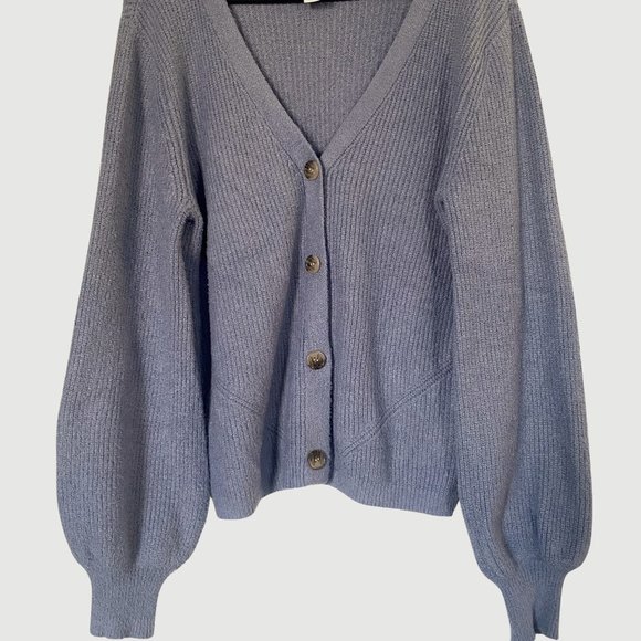 Joie Medium Sweater Lavender Button Down Sweater | Size Medium - Picture 1 of 6
